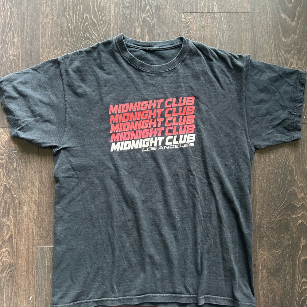 2008 Midnight Club Rockstar Games Graphic T-Shirt